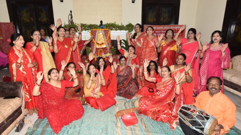 भारत विकास परिषद कृष्णा शाखा की ओर से माता की चौकी आयोजित की गई