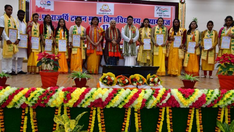 भारत के नेतृत्व को स्वीकार कर रहा विश्व- राज्यपाल,प्रतिज्ञा मिश्रा को चार अंजलि को मिले तीन स्वर्ण पदक