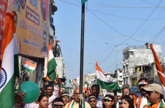 77वें स्वतंत्रता दिवस पर आजादी का अमृत महोत्सव के समापन और मेरा – माटी मेरा देश के कार्यक्रम को बहुत हर्षोल्लास पूर्वक मनाया गया