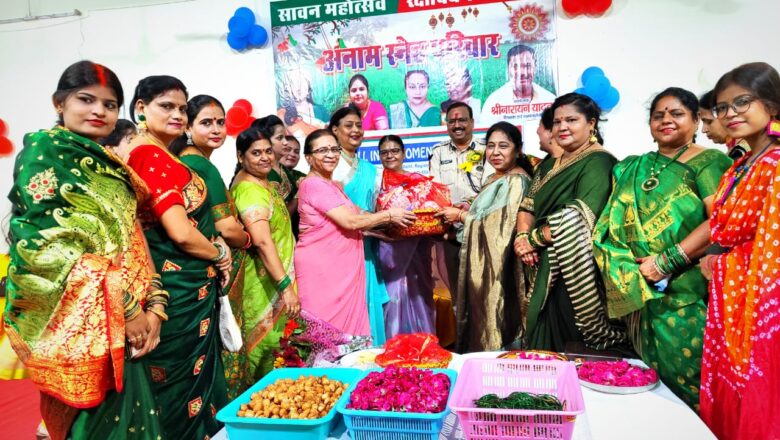 अनाम स्नेह परिवार की महिलाओ ने ग्यारह सौ राखी बार्डर पर तैनात फौजी भाइयों को भेजी