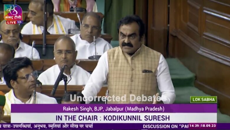 प्रधानमंत्री नरेन्द्र मोदी के कारण भारत के महान लोकतंत्र की 75 वर्षों की संसदीय यात्रा पर गर्व करने का अवसर हमें मिला