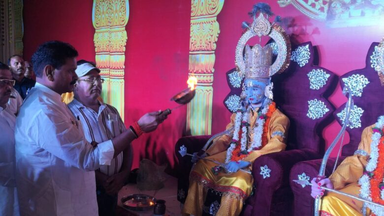 मर्यादा प्रभु श्री रामचंद्र का जीवन समाज के लिए आदर्श है- महापौर गणेश केसरवानी