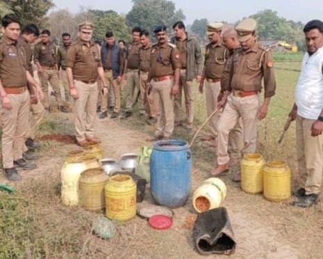 अवैध शराब पर ताबड़तोड़ कार्यवाही,बक्शे नही जाएंगे शराब माफिया