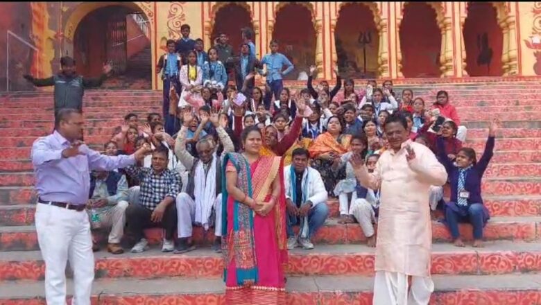 सनातनी युग का शंखनाद कर्णपटल को भेद हृदय को तरंगित व आल्हादित कर रहे हैं