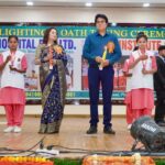 राम निहोरा इंस्टीट्यूट का लैंप लाइटिंग एंड ओथ टेकिंग सेरिमनी हुई संपन्न
