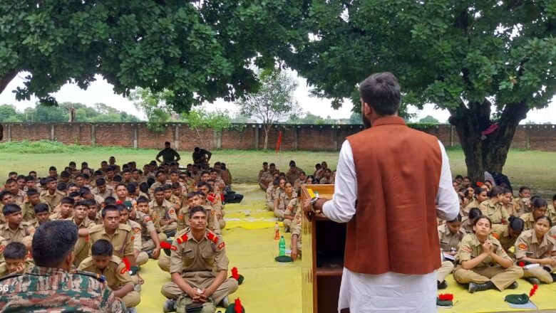 ABVP का सदस्यता अभियान : “प्रयागराज में NCC वार्षिक प्रशिक्षण शिविर में सैकड़ों कैडेट्स बने एबीवीपी के सदस्य”