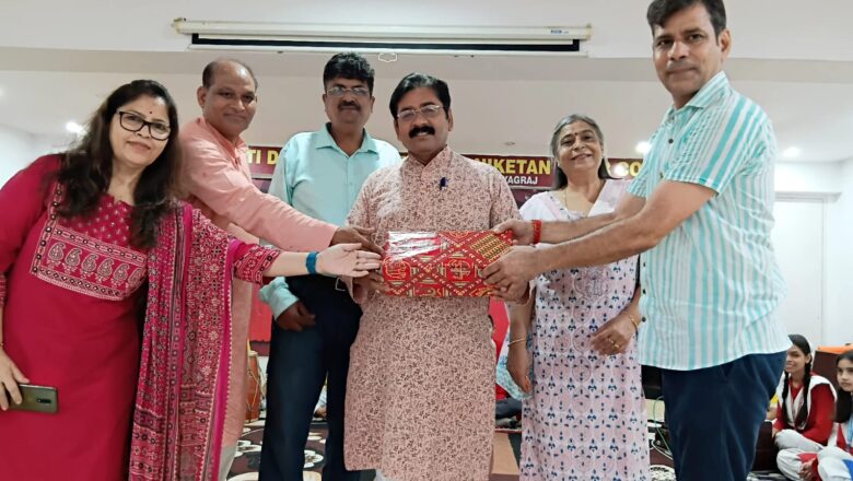 रानी रेवती देवी में लायंस क्लब इलाहाबाद सिटी की ओर से इंटरनेशनल पीस पोस्टर प्रतियोगिता आयोजित की गई 