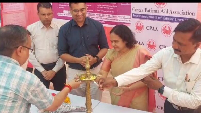 डॉ. प्रीति हॉस्पिटल झुंसी में 20 विद्यालयों की 200 बालिकाओं का निःशुल्क सर्वाइकल कैंसर टीकाकरण