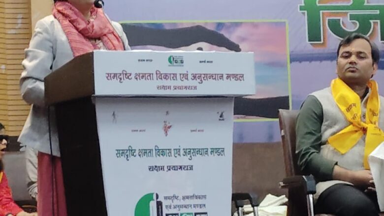 दिव्यांगजन दिव्य दृष्टि और अद्भुत कौशल से परिपूर्ण — चंद्रशेखर