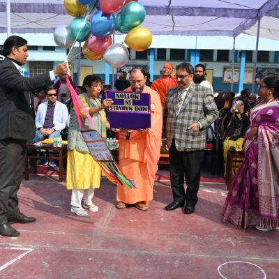 महर्षि पतंजलि विद्या मन्दिर में ‘मिनी मार्वल्स इन मोशन’ थीम पर आधारित वार्षिक खेल दिवस का आयोजन
