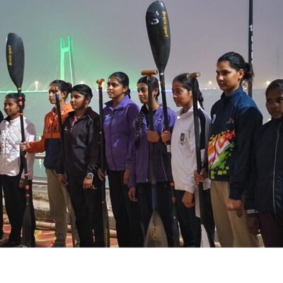 अस्मिता लीग खेलो इंडिया कयाकिंग कैनोइंग प्रतियोगिता 2025 का आयोजन शनिवार 13 दिसंबर को