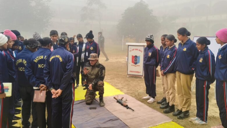 ठंड और कोहरे को चुनौती देता अनुशासन —सैनिक पी.जी. कॉलेज, मई–देवकाली, हनुमानगंज में एन.सी.सी. विशेष शिविर का दूसरा दिन प्रेरणास्पद
