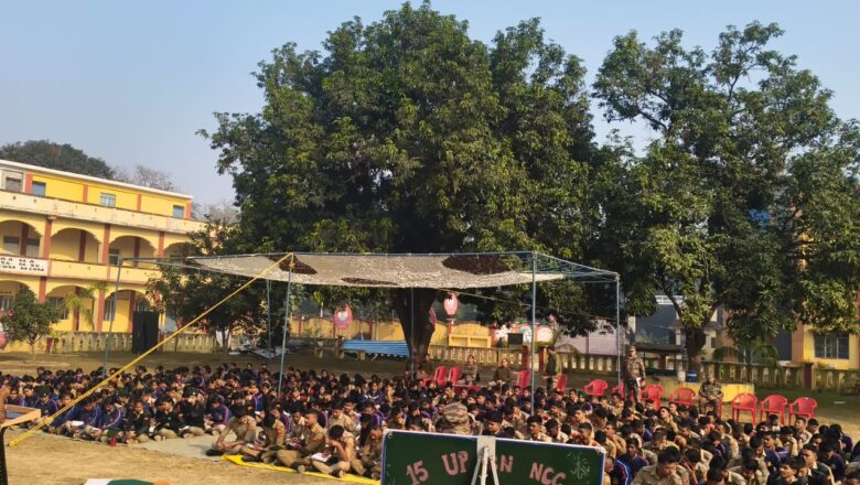 आपदा सजगता और अनुशासन का सशक्त संगम: एन.सी.सी. विशेष शिविर का पाँचवाँ दिन निरीक्षण एवं प्रशिक्षण के साथ संपन्न