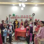 पूनम संत महिला एवं विकास समिति के द्वारा भव्य क्रिसमस समारोह का हुआ आयोजन