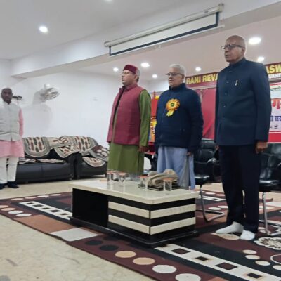 रानी रेवती देवी में प्रयाग महानगर के समस्त आचार्य एवं आचार्या बहनों की बैठक संपन्न