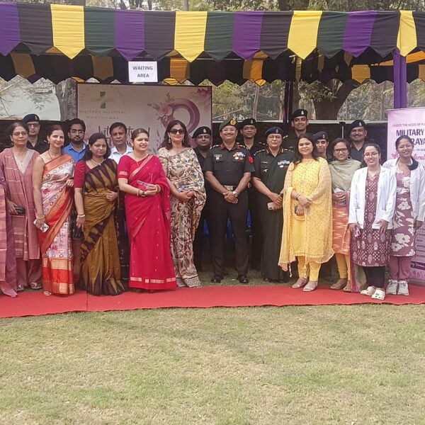 मिलिट्री हॉस्पिटल प्रयागराज द्वारा अंतरराष्ट्रीय महिला दिवस पर स्वास्थ्य जागरूकता एवं चिकित्सा शिविर का आयोजन