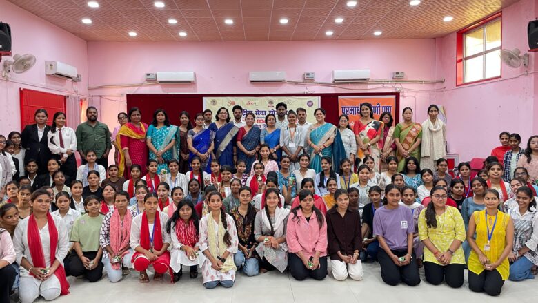 आर्य कन्या महाविद्यालय में एनएसएस विशेष शिविर का चतुर्थ दिवस संपन्न