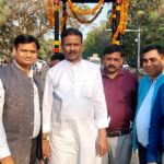 रोटरी प्रयागराज संगम क्लब के द्वारा स्थानांतरित किए जाने योग्य छोटे साइड गोल चौराहे का किया गया लोकार्पण