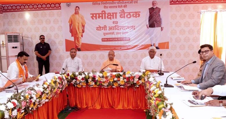 Preparations in Full Swing for Chaitra Navratri Fair at Shakumbhari Devi Temple