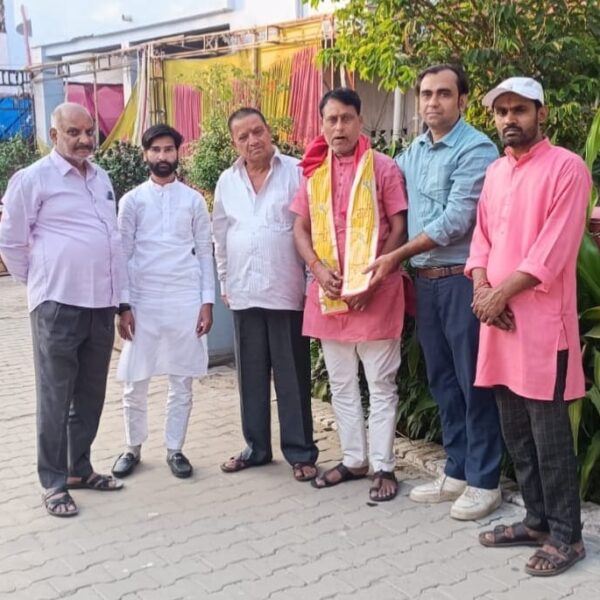 नवनिर्वाचित भाजपा महानगर उपाध्यक्ष प्रमोद जयसवाल का किया गया स्वागत 