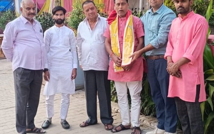 नवनिर्वाचित भाजपा महानगर उपाध्यक्ष प्रमोद जयसवाल का किया गया स्वागत 