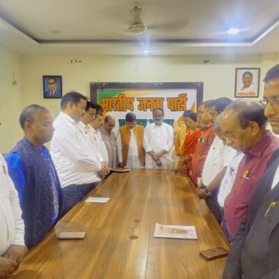 कोल्ड स्टोरेज हादसे के मृतकों को दी गई श्रद्धांजलि घायलों के शीघ्र स्वस्थ होने की कामना