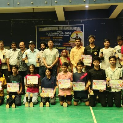 प्लैटिनम कप 2026 का भव्य आयोजन सम्पन्न, यशार्थ ओझा बने दोहरे खिताब के विजेता