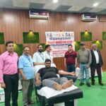रोटरी एकेडमीया व नाज़ ब्लड बैंक के प्रयास से 37 यूनिट ब्लड का हुआ संग्रह