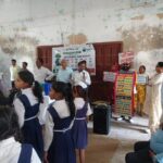 राधारमण ईन्टर कालेज मे बच्चो को पेन्टिग प्रतियोगिता स्वच्छता के प्रती जागरूक किया गया