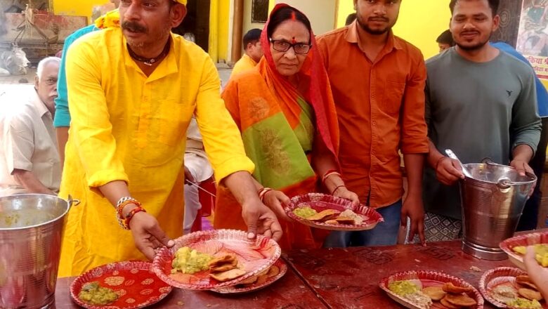 अन्न-जल का दान महान कार्य–“अम्मा जी”