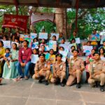 पर्यावरण दिवस पर ड्राइंग प्रतियोगिता एवं वृक्षारोपण कार्यक्रम का सफल आयोजन