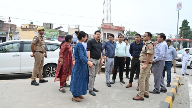 *मण्डलायुक्त, डीएम और एसएसपी ने किया कांवड़ मार्गों का संयुक्त निरीक्षण, व्यवस्थाओं का लिया जायजा*