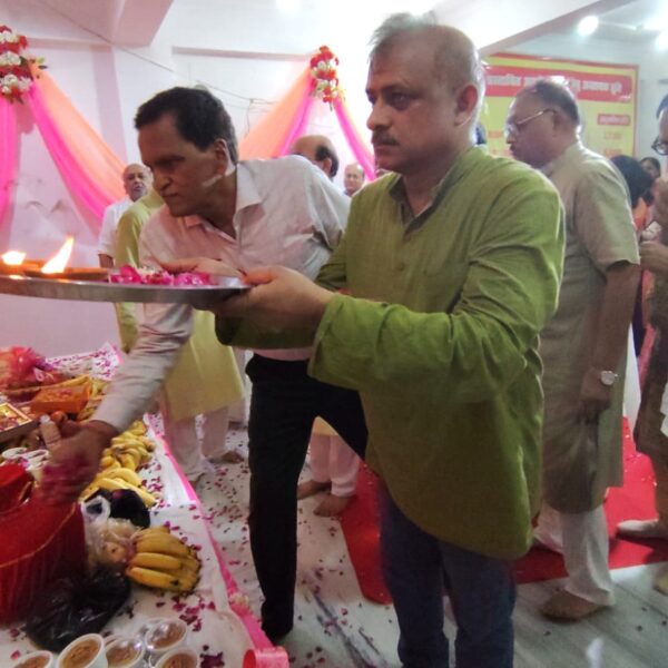 अग्रसेन भवन का हुआ लोकार्पण,सुन्दर कांड का पाठ कर की गई भवन की शुद्धि