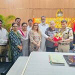 नवनियुक्त पुलिस आयुक्त से व्यापार मंडल के प्रतिनिधिमंडल ने की शिष्टाचार भेंट