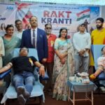 स्वतंत्रता दिवस पर रोटरी प्रयागराज संगम का सेवा संकल्प — स्वैच्छिक रक्तदान शिविर में 22 यूनिट रक्तदान