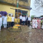 On this year’s 80th Independence Day, the honor of hoisting the flag at the Zila Parishad School, Waweghar, went to Mr. Raj Deepak Shelar, a student from Waweghar village.