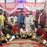 जश्ने मुरसले आज़म व इमाम जाफर ए सादिक़ की यौम ए पैदाईश पर सजी महफिल  अन्जुमन ग़ुन्चा ए क़ासिमया के नौहाख्वानों को किया गया सम्मानित