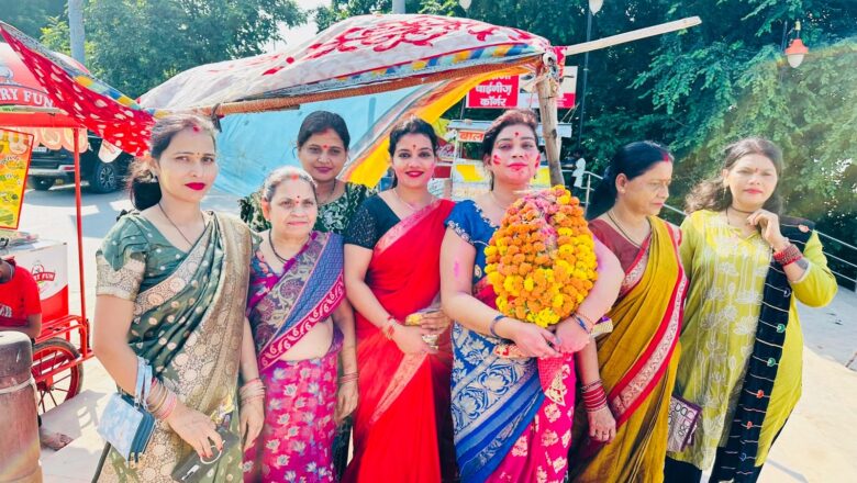 गणपति विसर्जन में दिखी श्रद्धा और भक्ति