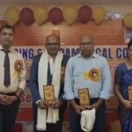 करमा नर्सिंग पैरामेडिकल कॉलेज में लैंप लाइटिंग सेरेमनी कार्यक्रम का आयोजन