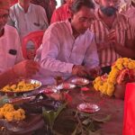 वन्दन योजना से संवरेगा ऐतिहासिक नर्मदेश्वर महादेव मंदिर, विकास कार्यों का भूमि पूजन संपन्न