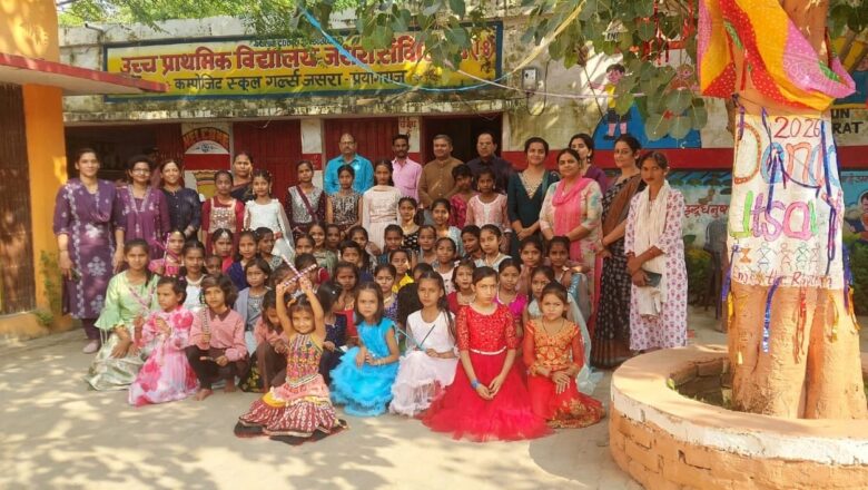 *डांडिया की थाप पर झूमे नौनिहाल, खेलकूद में दिखा उत्साह और प्रतिभा का संगम