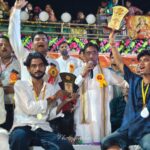 कोरांव में नवमी पर दिखी आस्था और संस्कृति की अनूठी छटा, भव्य झांकियों ने मोहा मन