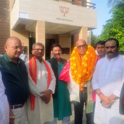 वरिष्ठ अधिवक्ता राधाकांत ओझा को भाजपा ने बनाया राज्यसभा उम्मीदवार  पार्टी कार्यकर्ताओं अधिवक्ताओं ने दी बधाई