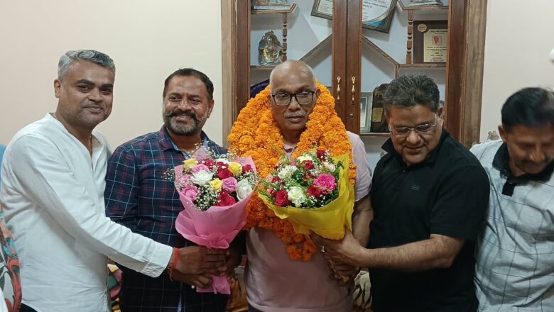 राधाकांत ओझा को राज्यसभा सांसद मनोनीत होने पर क्रीड़ा भारती, प्रयागराज ने किया अभिनंदन